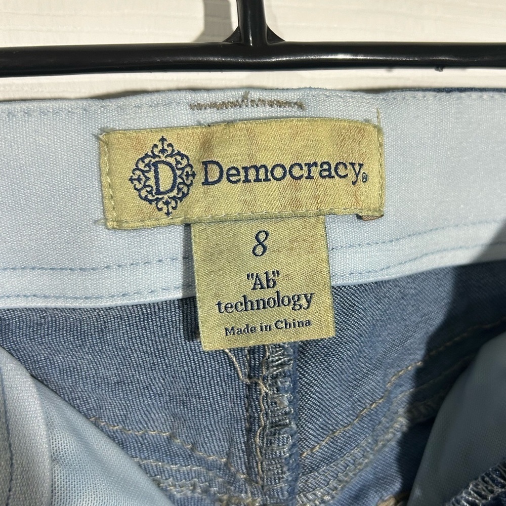 Democracy women’s size 8 ab technology skinny jeans. Blue. Denim. - Picture 5 of 6